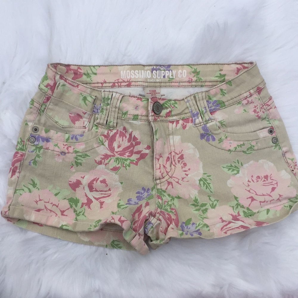 Mossimo Supply Co floral shorts